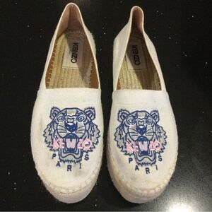 KENZO Tiger Platform Espadrilles